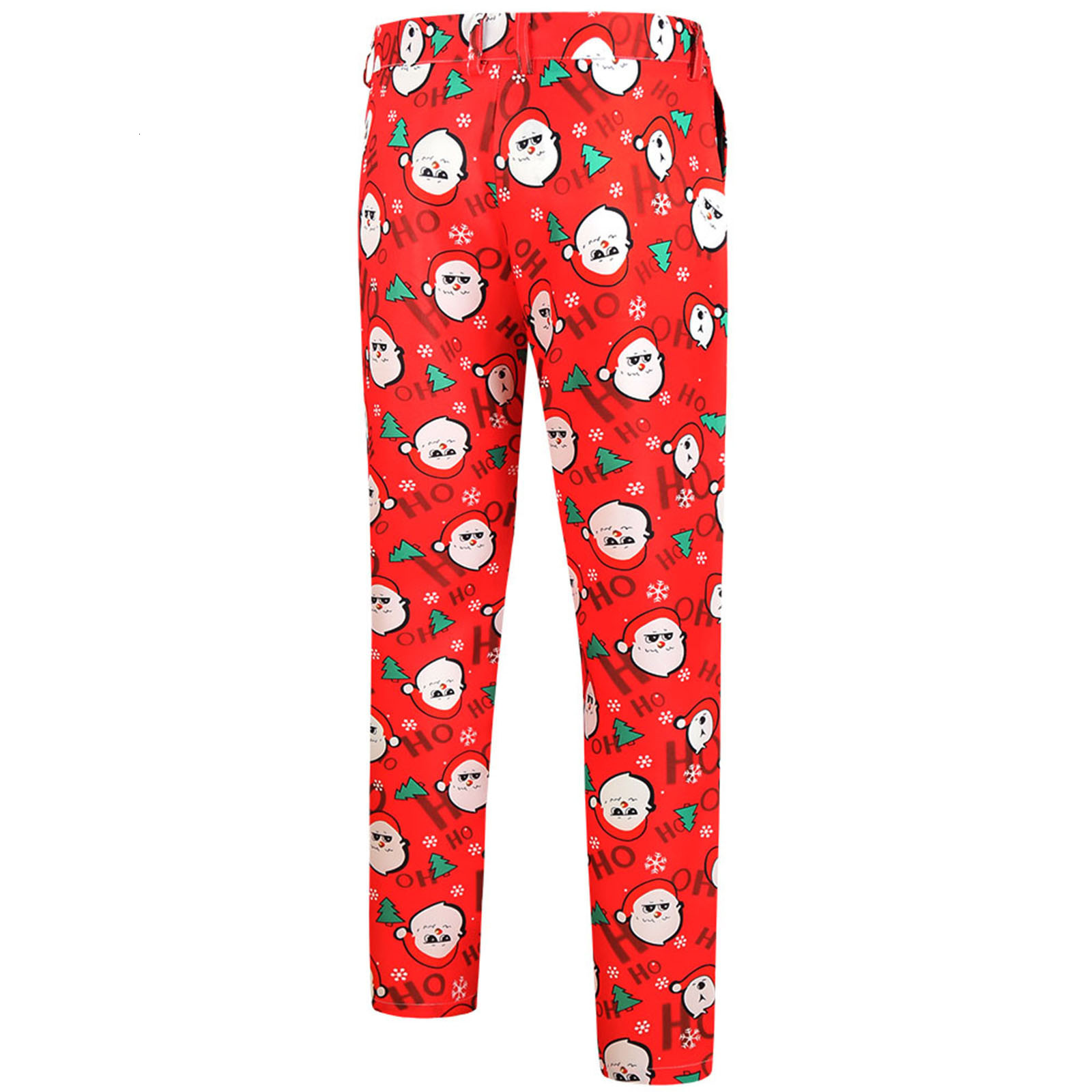 Men's Pants Lounge for Men Mens Christmas Casual Fashion Printed Trousers Suit Sports Thrill Sweatpants 221122