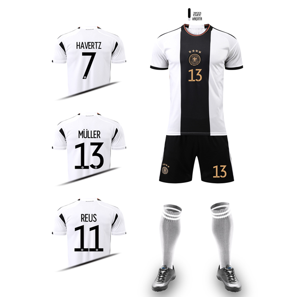 2022 Germanies Soccer Jerseys SANE HUMMELS KROOS WERNER MULLER GERMANe Football shirt GOTZE Gnabry REUS MUSIALA 22 23 men kids kit long sleeve women, 4 aeay
2022 Germanies Soccer Jerseys SANE HUMMELS KROOS WERNER MULLER GERMANe Football shirt GOTZE Gnabry REUS MUSIALA 22 23 men kids kit long sleeve women, 4 aeay