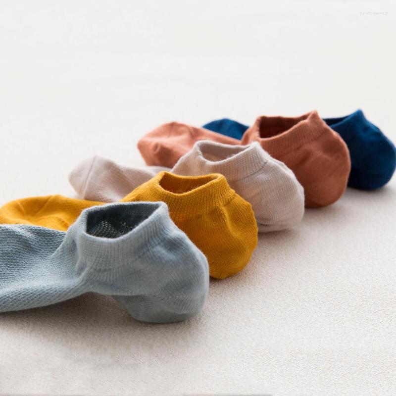 10 Pairs Men's No Show Socks - Breathable Mesh, Low Cut, Non-Slip, Cotton, Ankle Socks for Casual Wear (Size 6-11)