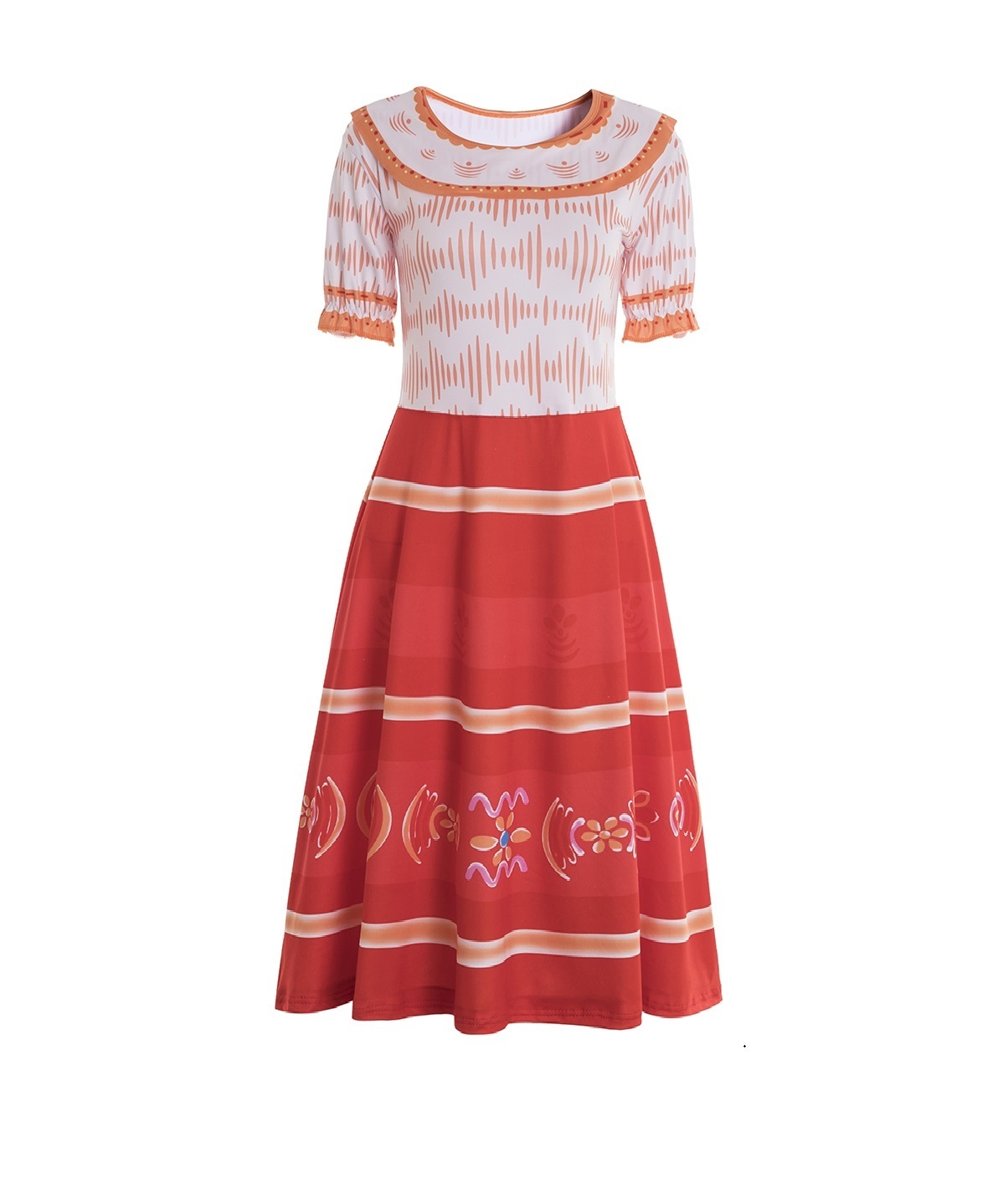 Family Matching Outfits Luisa Madrigal costum Encanto Dolores Cosplay Costume Dress women girls dress kid adults costume 221122