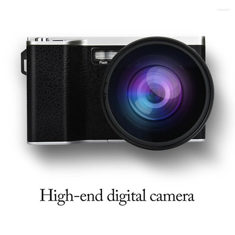Digital Cameras 4 Inch Camera Ultra HD 24 Million Pixel 1080P 12X Optical Zoom Mini Single IPS Press Screen SLR