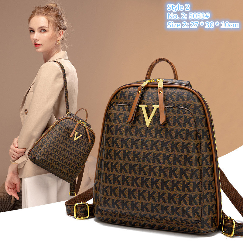 Factory direct ladies shoulder bags 3 colors street trend contrast color leather handbag gold buckle fashion messenger bag simple letters retro printed backpacks, Brown-8828#-style 1
Factory direct ladies shoulder bags 3 colors street trend contrast color leather handbag gold buckle fashion messenger bag simple letters retro printed backpacks, Brown-8828#-style 1