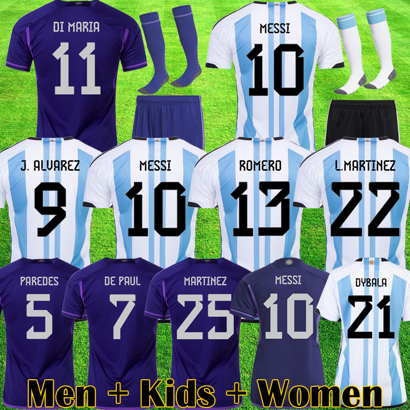 Argentina soccer Jersey Fans player version 2022 DYBALA MARTINEZ Maradona de paul football shirt 22 23 Men women Kids sets uniform with socks di maria, Beige
Argentina soccer Jersey Fans player version 2022 DYBALA MARTINEZ Maradona de paul football shirt 22 23 Men women Kids sets uniform with socks di maria, Beige