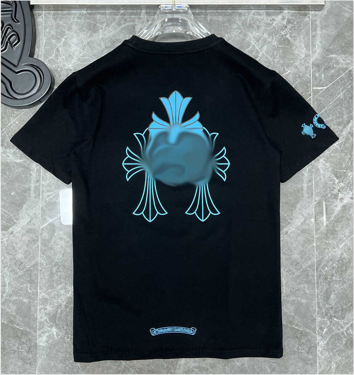 22s Mens Classic t Shirt Fashion Ch High Quality Brand Letter Sanskrit Cross Pattern Sweater T-shirts Designers Pullover Tops Cotton Tshirts, 20
22s Mens Classic t Shirt Fashion Ch High Quality Brand Letter Sanskrit Cross Pattern Sweater T-shirts Designers Pullover Tops Cotton Tshirts, 20