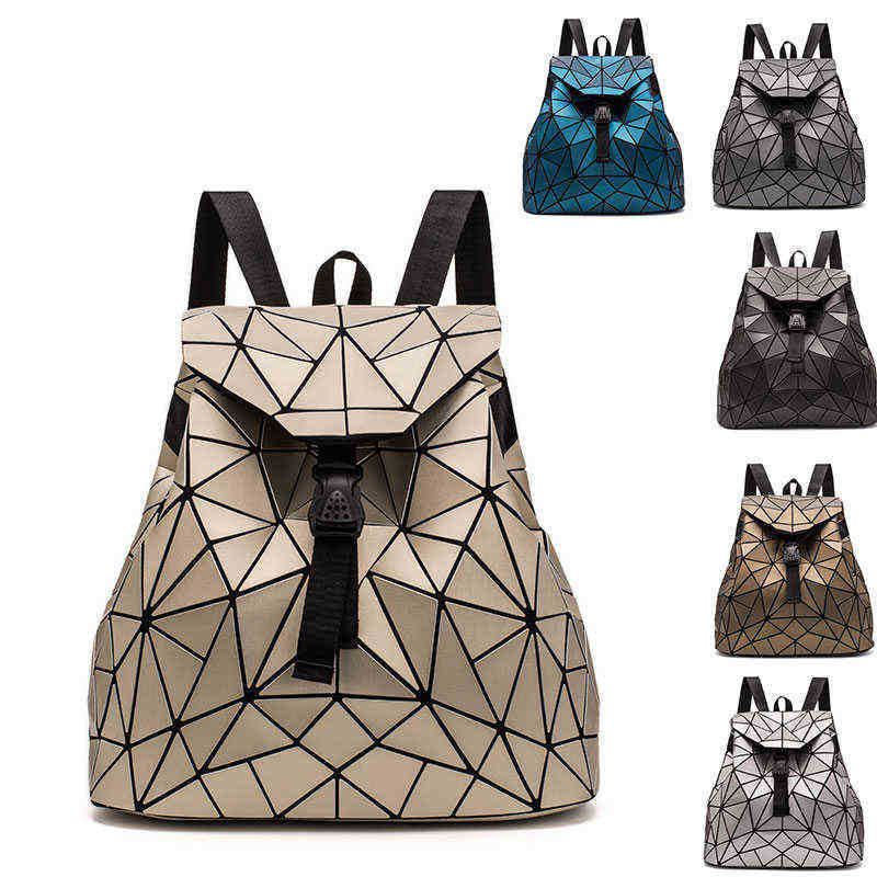 New Female Backpack Boy Girl Student School Bag Holographic Laser Geometric Travel Bag Designer Bagpack J220620, Luminous6
New Female Backpack Boy Girl Student School Bag Holographic Laser Geometric Travel Bag Designer Bagpack J220620, Luminous6