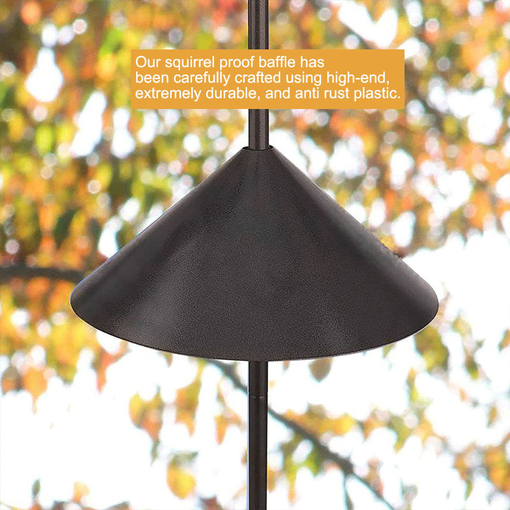 Other Pet Supplies Pet Supplies Wrap Around Squirrel Baffle For Bird Feeder Garden Plastic Protect Pole Yard Wraparound Guard Practical Durable 221122
