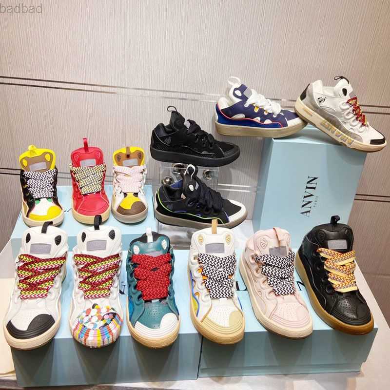 Luxury Lanvins Dress Shoes Designer Men Women Shoe 2023 Training Curb Versatile Skateboarding Sneaker Bread Sneakers, Black face apricot base
Luxury Lanvins Dress Shoes Designer Men Women Shoe 2023 Training Curb Versatile Skateboarding Sneaker Bread Sneakers, Black face apricot base