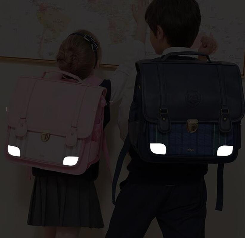 Backpacks School kids British Plaid Printing Bags Waterproof Larger Capacity Student Orthopedic bag Mochila 221122
