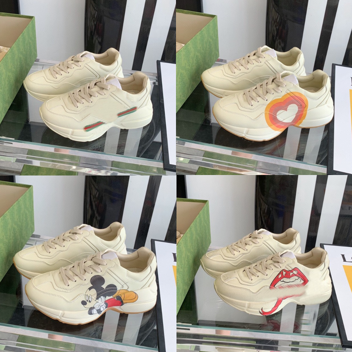 Top Designer Sneakers Men Women Rhyton Casual Shoes Daddy Sneaker Lady Luxurys Runner Trainers Chaussures Multicolor Platform Shoes 35-46
Top Designer Sneakers Men Women Rhyton Casual Shoes Daddy Sneaker Lady Luxurys Runner Trainers Chaussures Multicolor Platform Shoes 35-46