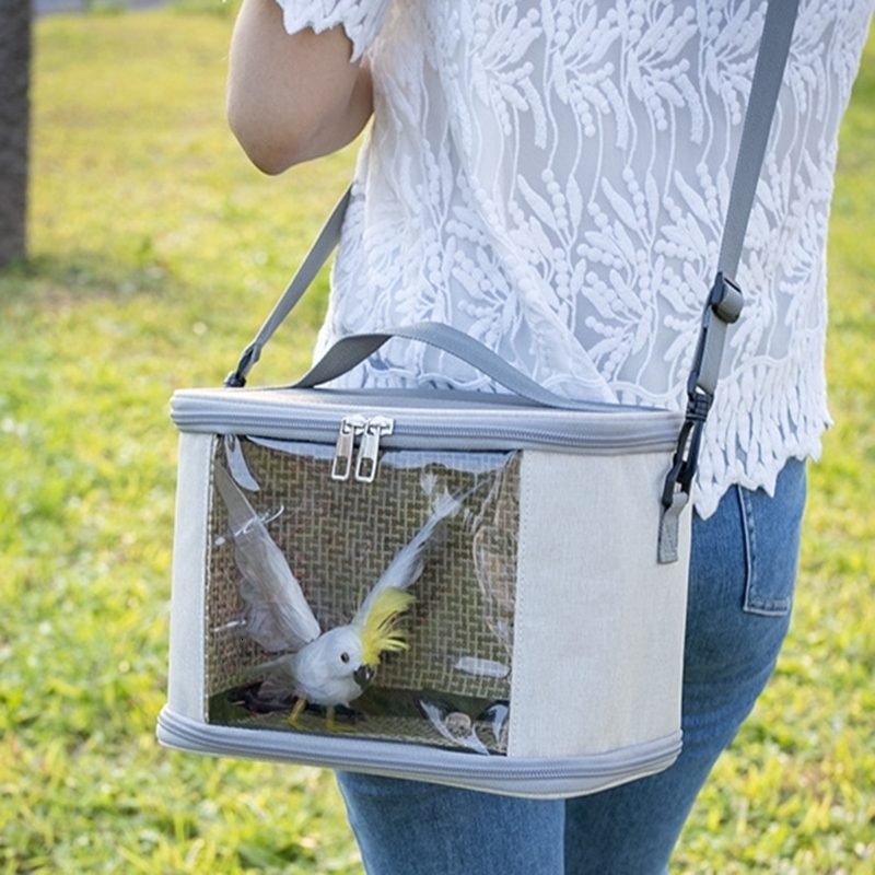 Other Pet Supplies 6XDE Animal Outgoing Cage Travel Bag Parrots Bag Travel Cages 221122q