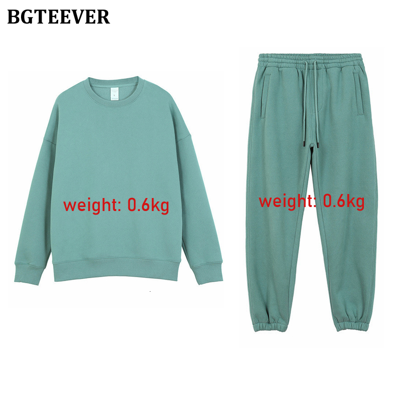 Women's Pants Capris BGTEEVER Winter Thicken Fleece Loose Women Trousers Casual Drawstring Cotton Warm Female Sweatpants Ladies Pantalon 221122