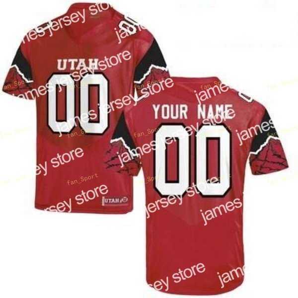 Football Nik1 NCAA Jerseys Utah Utes 32 Eric Weddle 92 Star Lotulelei 1 Tyler Huntley 2 Zack Moss 8 Siaosi Mariner Custom Football Stitch