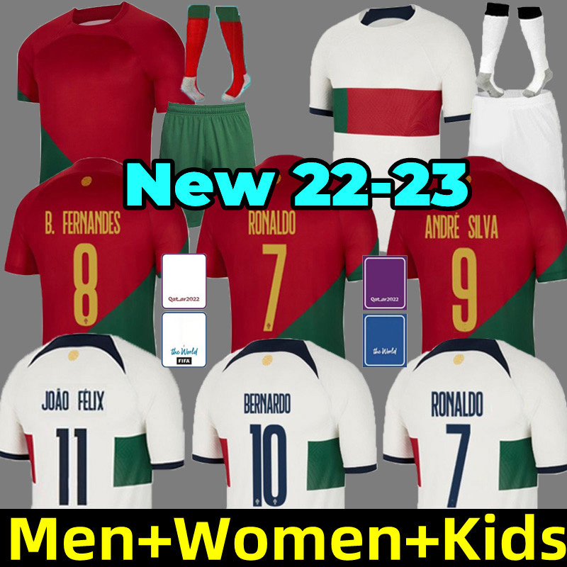 22 23 RONALDO PORTUGAL soccer jerseys JOAO FELIX RUBEN DIAS NEVES BRUNO FERNANDES BERNARDO Palhinha NEVES LEAO Portuguese football shirt Men women Kids kit jersey, Home
22 23 RONALDO PORTUGAL soccer jerseys JOAO FELIX RUBEN DIAS NEVES BRUNO FERNANDES BERNARDO Palhinha NEVES LEAO Portuguese football shirt Men women Kids kit jersey, Home