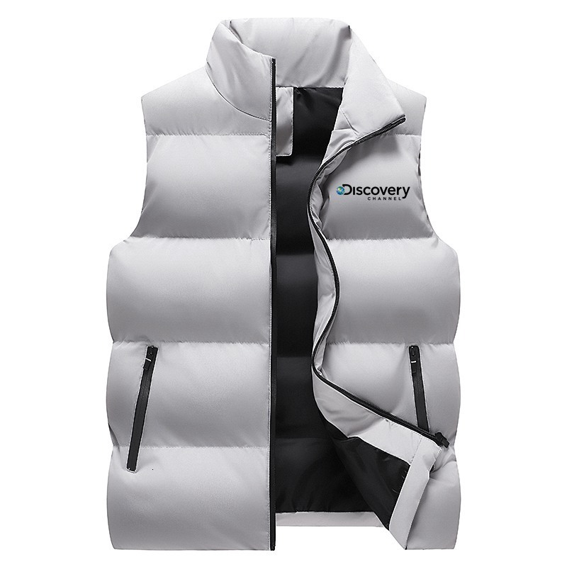 Mens Vests Men Discovery Channel Casual Warm Zip Vest Male Autumn Winter Sleeveless Jacket Outdoor Climbing Hiking Coat 221122