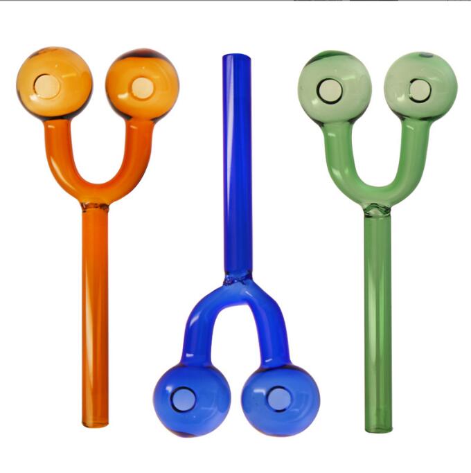 Double Oil Burner Glass Pipe Balancer Smoking Tube Pipes Recycler Dab Rigs Cigarette Tobacco Dry Herb Spoon Pipes 14cm Lenght
Double Oil Burner Glass Pipe Balancer Smoking Tube Pipes Recycler Dab Rigs Cigarette Tobacco Dry Herb Spoon Pipes 14cm Lenght