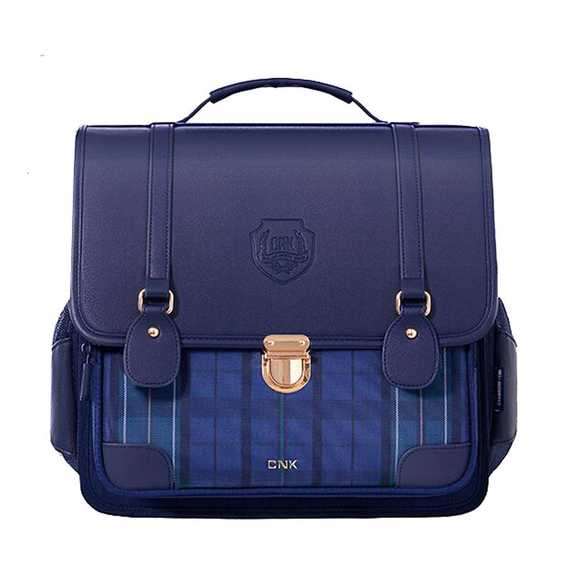 Backpacks School kids British Plaid Printing Bags Waterproof Larger Capacity Student Orthopedic bag Mochila 221122