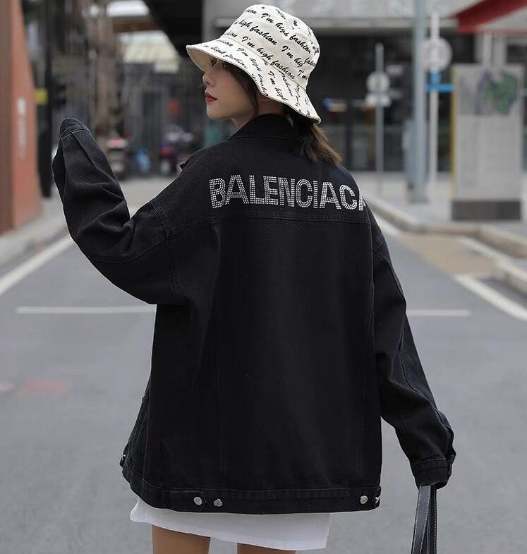 spring autumn jackets for men women denim jacket light blue casual cowboy coat Men's Clothing