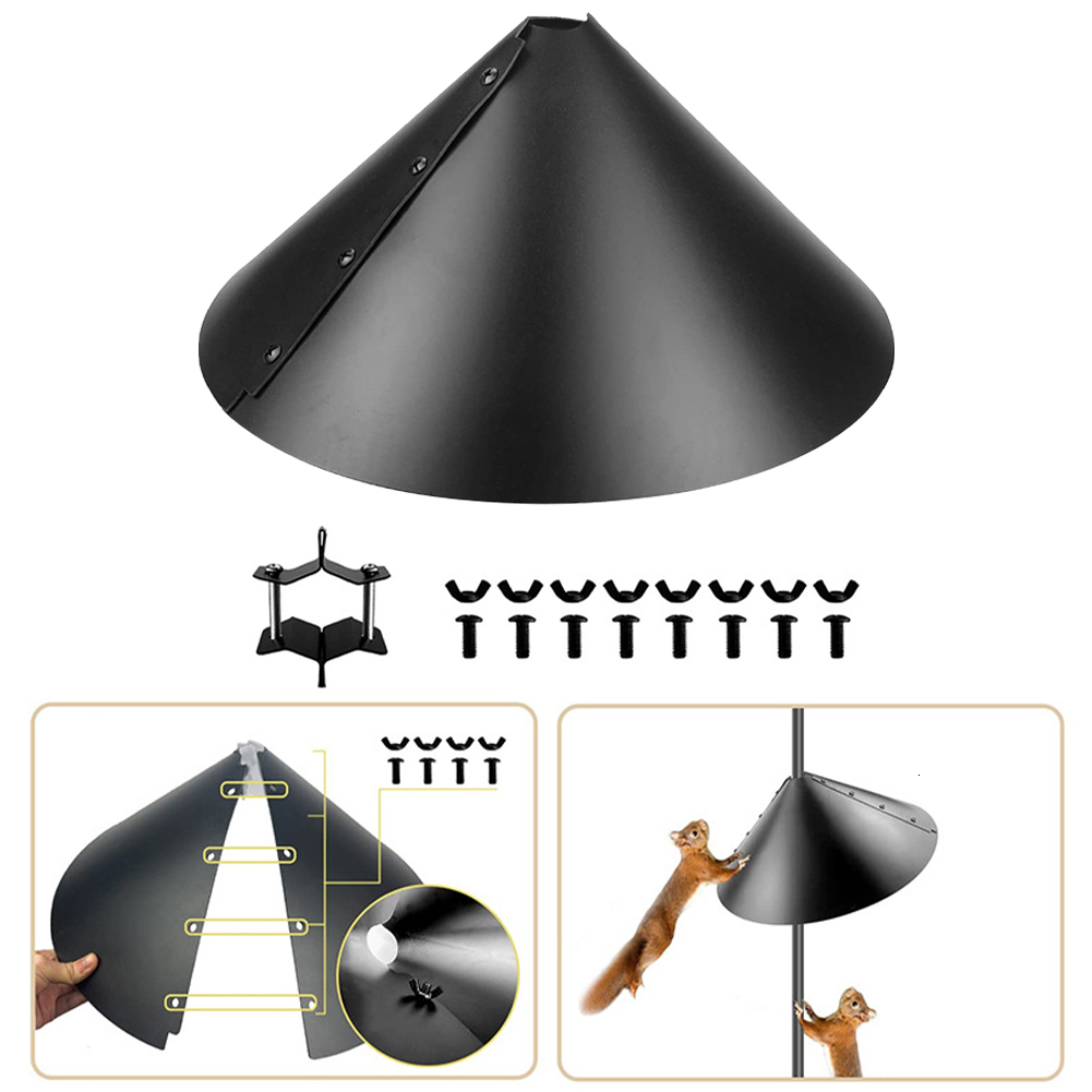 Other Pet Supplies Pet Supplies Wrap Around Squirrel Baffle For Bird Feeder Garden Plastic Protect Pole Yard Wraparound Guard Practical Durable 221122