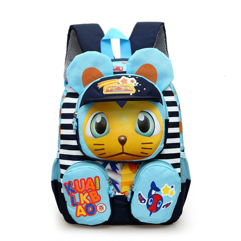 Backpacks Rabbit Children's Schoolbag Primary Backpack Cute Animal Kids Bags For Girls Boys Kindergarten 221122