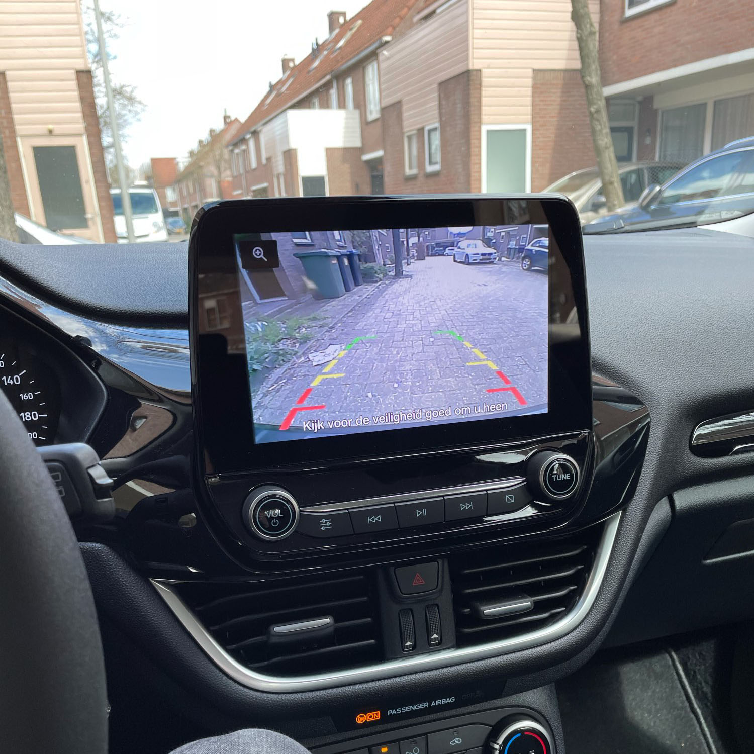 HD Trunk handle Car camera For Ford Fiesta Hatch Facelift 2018 2019 2020/CCD/Night Vision/Backup Reverse rear view Camera