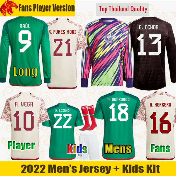 Mexico Soccer Jerseys RAUL 2022 WORLD CUP 22 23 fans player LOZANO HERRERA A. VEGA Football Shirt OCHOA Goalkeeper Camiseta Long Jersey Shorts Womens Kids Kit Mens 4XL, Womens away
Mexico Soccer Jerseys RAUL 2022 WORLD CUP 22 23 fans player LOZANO HERRERA A. VEGA Football Shirt OCHOA Goalkeeper Camiseta Long Jersey Shorts Womens Kids Kit Mens 4XL, Womens away