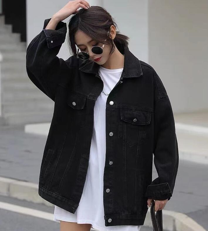 spring autumn jackets for men women denim jacket light blue casual cowboy coat Men's Clothing