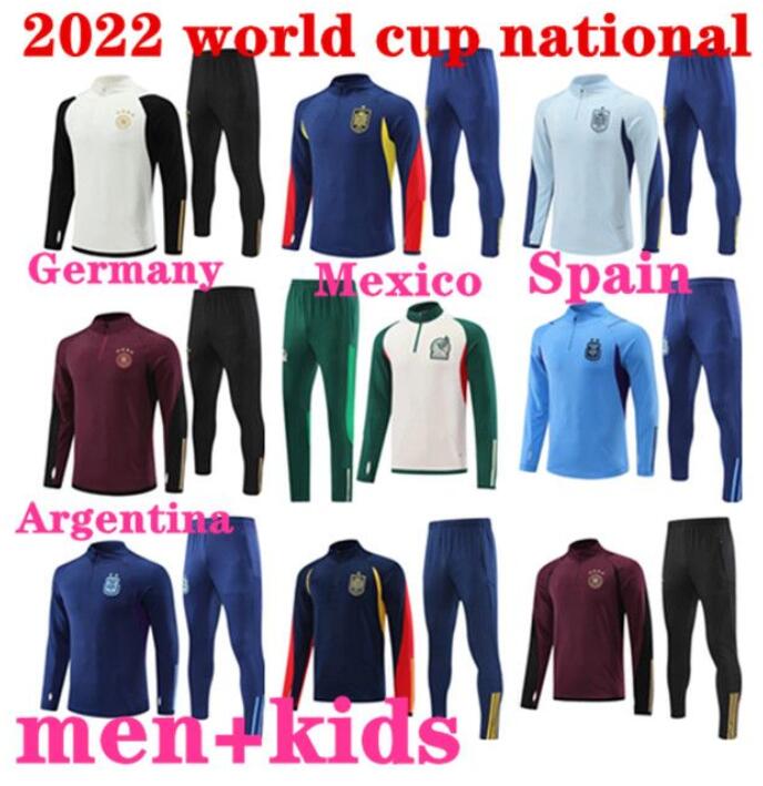 2022 2023 national team tracksuit Men kids Mexico Argentina Spain Germany 22 23 soccer jersey football training suit survetement foot chandal jacket, 13
2022 2023 national team tracksuit Men kids Mexico Argentina Spain Germany 22 23 soccer jersey football training suit survetement foot chandal jacket, 13