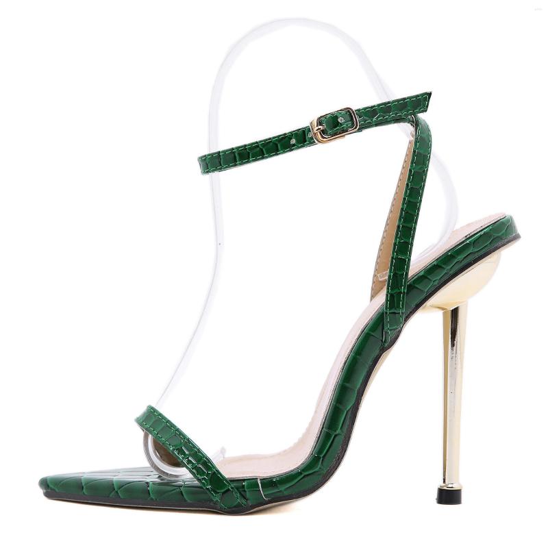 Sandal High Heels Sandals Women's Pointed Toe Party Female Shoes Sandalias Mujer