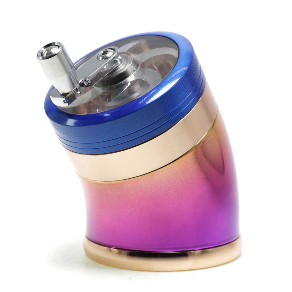 Smoking Rocker Breaker Bent grinder 63mm 4 parts multicolor available tobacco crusher Flat Grinders Zicn alloy cnc teeth fit dry
Smoking Rocker Breaker Bent grinder 63mm 4 parts multicolor available tobacco crusher Flat Grinders Zicn alloy cnc teeth fit dry