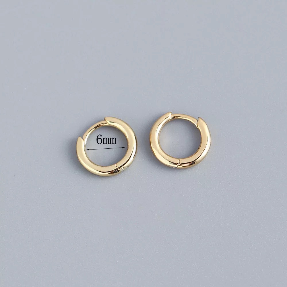 Stainless Steel Geometric Small Hoop for Women Punk Hip-Hop Drop Earrings 2022 Trend Fashion Jewelry