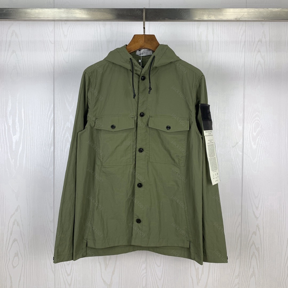 22FW STONE Mens jacket Fashion style Multiple pockets Badge Embroidered ISLAND Long Sleeve brand coat outdoor sun proof clothing Hooded jackets coat 8182 07
22FW STONE Mens jacket Fashion style Multiple pockets Badge Embroidered ISLAND Long Sleeve brand coat outdoor sun proof clothing Hooded jackets coat 8182 07