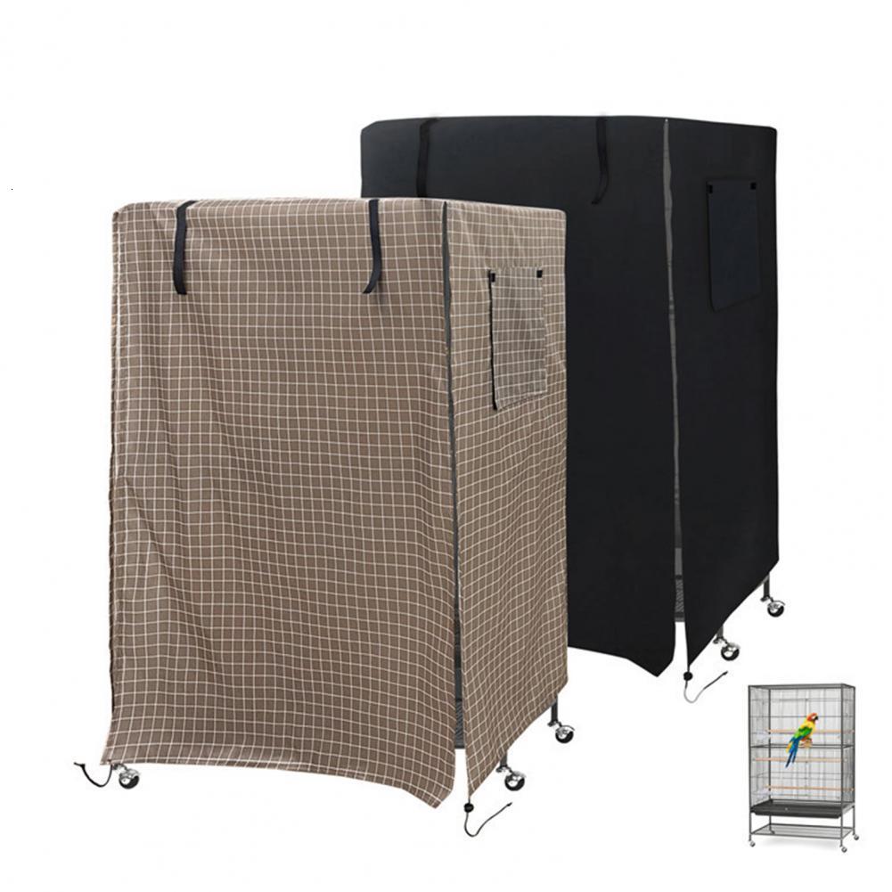 Other Pet Supplies Oxford Cloth Birdcage Cover Rainproof Ventilation Opening Pet Cage Cover With Fastener Tape for Outdoor 221122q
