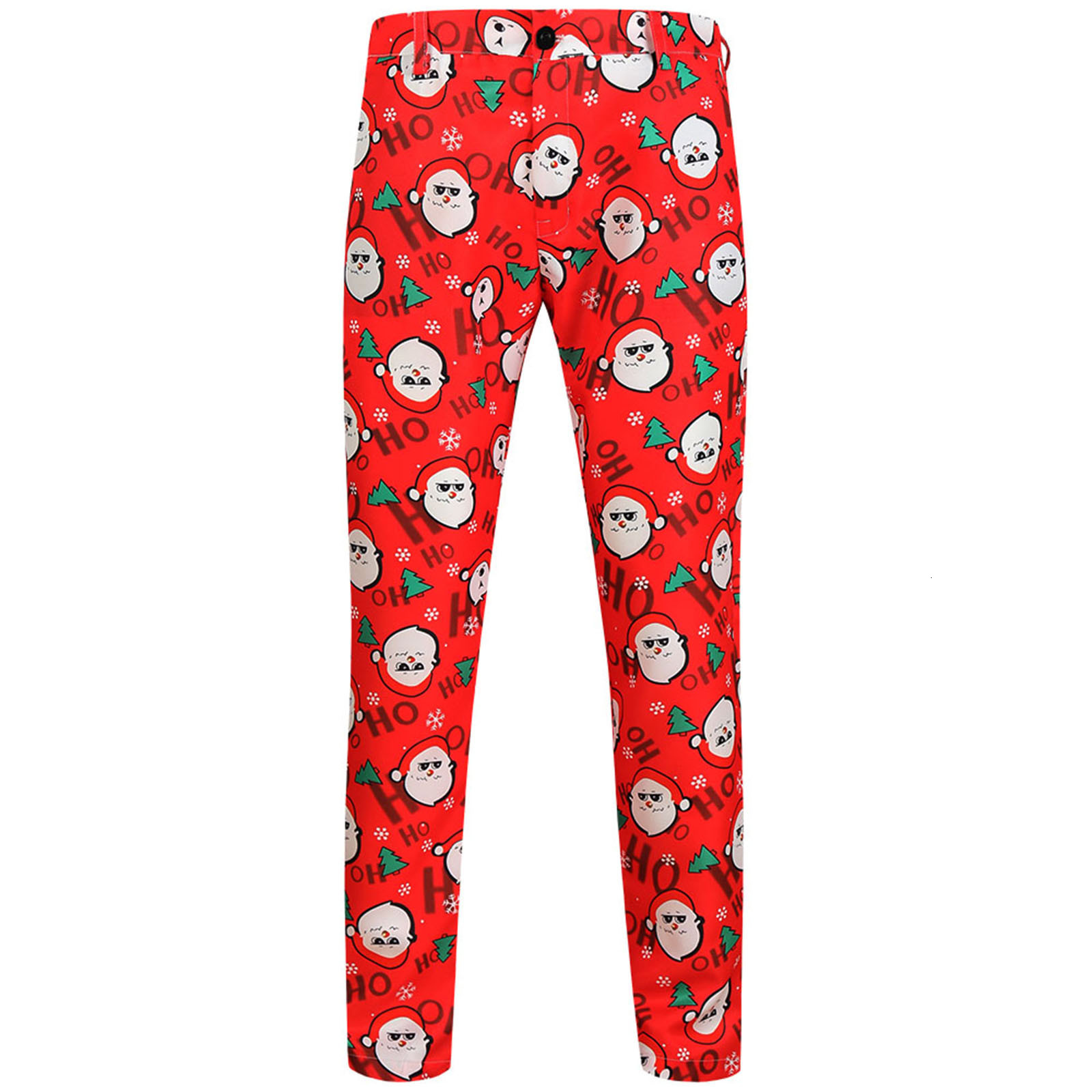 Men's Pants Lounge for Men Mens Christmas Casual Fashion Printed Trousers Suit Sports Thrill Sweatpants 221122