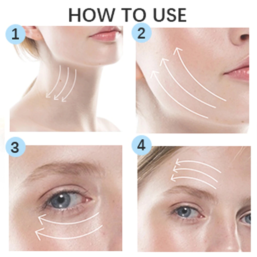 Derma Ice Roller Facial Lift Pain Relief Skin Tool Non-needle Freezing 4 Color Cooling Body Face Eyes Treatment Lift Massager Preventing Wrinkle For H