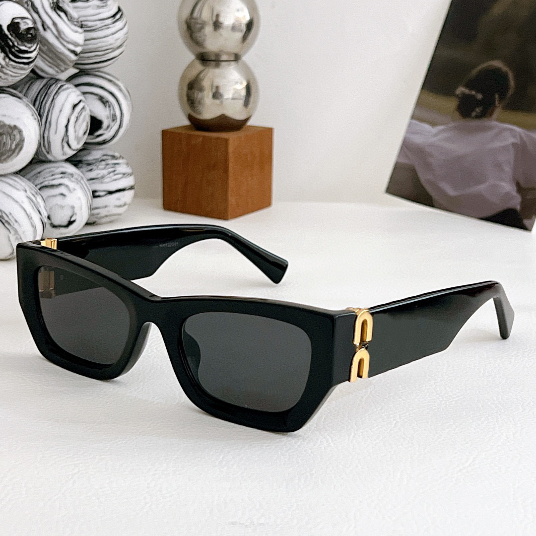 Sunglasses For Men Women Summer 09WS Style Anti-Ultraviolet Retro Plate Full Frame Glasses Random Box