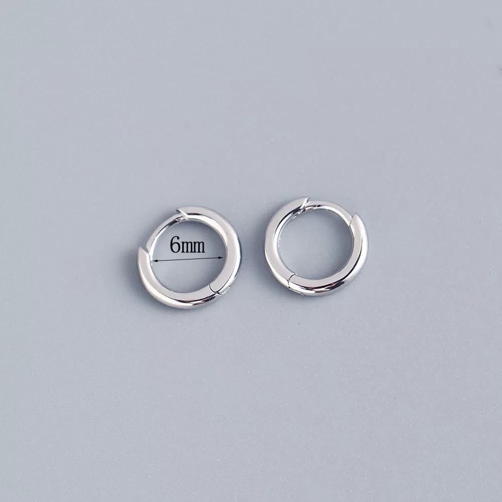 Stainless Steel Geometric Small Hoop for Women Punk Hip-Hop Drop Earrings 2022 Trend Fashion Jewelry