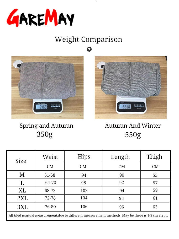 Women's Pants Capris Autumn Winter Ankle-Length Wool Suit Thick for Women High Waist Harem Womens Loose Trousers Female 221122
