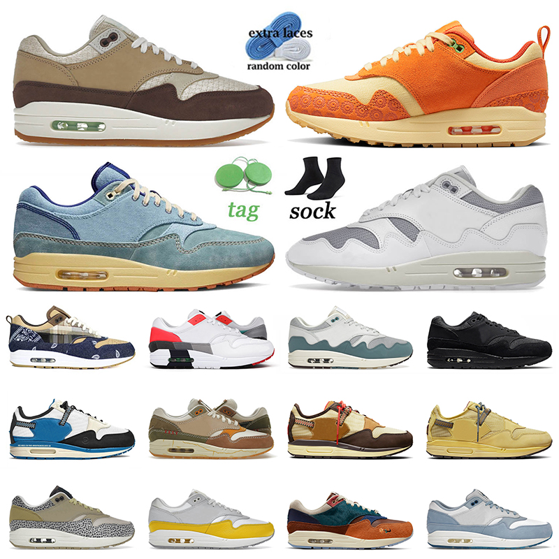 Patta 1 87 Running Shoes Men Women Trainers Cushion 1s Waves White Somos Familia Dirty Denim Crepe Hemp Safari Fragment Sneakers Sports Outdoor Size 13, A24 best friend 36-40
Patta 1 87 Running Shoes Men Women Trainers Cushion 1s Waves White Somos Familia Dirty Denim Crepe Hemp Safari Fragment Sneakers Sports Outdoor Size 13, A24 best friend 36-40