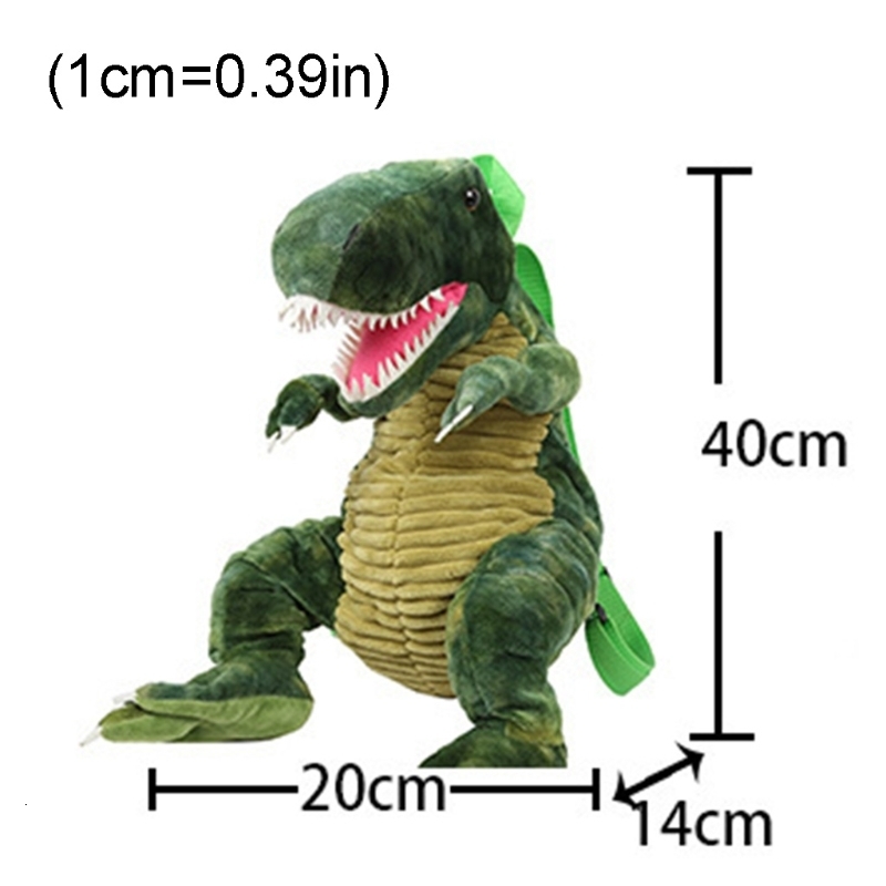 Backpacks D0LF Creative 3D Dinosaur Children Animal Cartoon Kids Travel School Bag for Boys Girls Birthday Gifts 221122