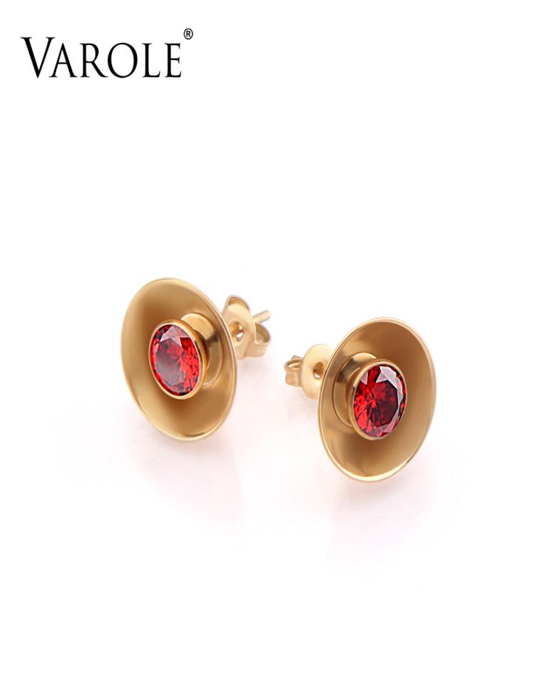 VAROLE Separable Big Multi Colors Zircon Crystal Stud Earrings For Women Stainless Steel Gold Color Earrings Jewelry Brincos
VAROLE Separable Big Multi Colors Zircon Crystal Stud Earrings For Women Stainless Steel Gold Color Earrings Jewelry Brincos