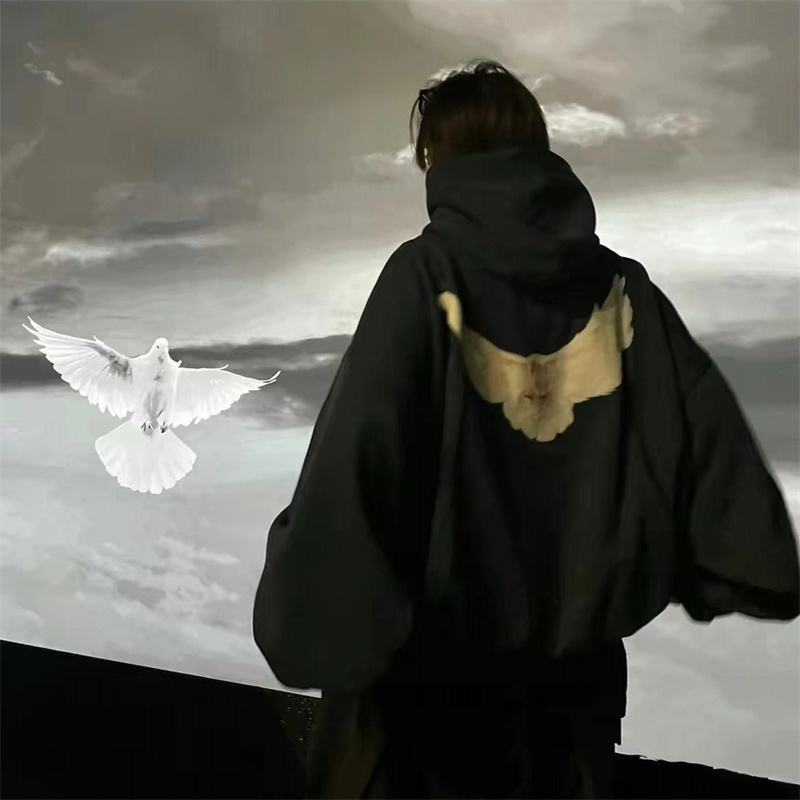 23ss Designer Kanyes Classic Wests Luxury Hoodie Three Party Joint Name Peace Dove Printed Mens And Womens Yzys Vintage Pullover Sweater Hooded Naxian GAP, Bag(not sale)
23ss Designer Kanyes Classic Wests Luxury Hoodie Three Party Joint Name Peace Dove Printed Mens And Womens Yzys Vintage Pullover Sweater Hooded Naxian GAP, Bag(not sale)
