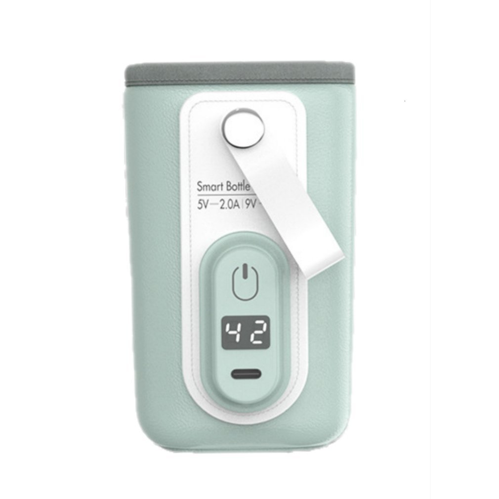 Bottle Warmers Sterilizers# USB Charging Warmer Bag Insulation Cover Heating for Warm Water Baby Portable Infant Travel Accessories 221122