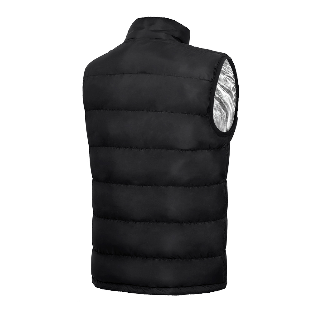 Men's Down Parkas Winter 9 Areas Heated Vest Men USB Electric Heating Jacket Thermal Waistcoat Hunting Outdoor 221123