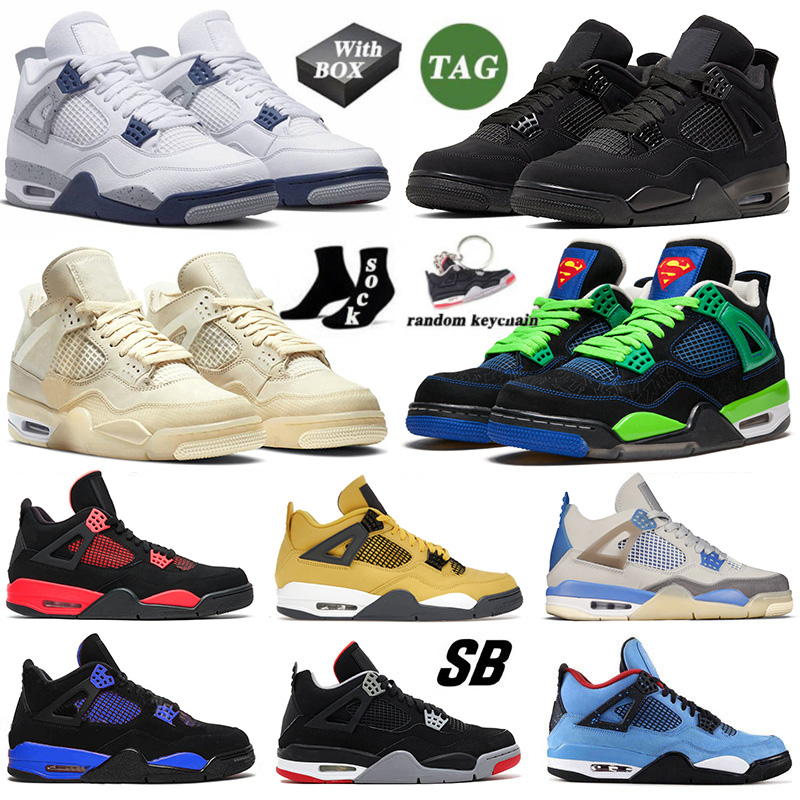 WITH Box Jordens 4 Basketball shoes Jumpman Jorden 4s J4 Midnight Navy Doernbecher Military Blackcat IV Off White Pink Men Women Designer Sneakers Big Size Us 13, 36-47 violet ore
WITH Box Jordens 4 Basketball shoes Jumpman Jorden 4s J4 Midnight Navy Doernbecher Military Blackcat IV Off White Pink Men Women Designer Sneakers Big Size Us 13, 36-47 violet ore