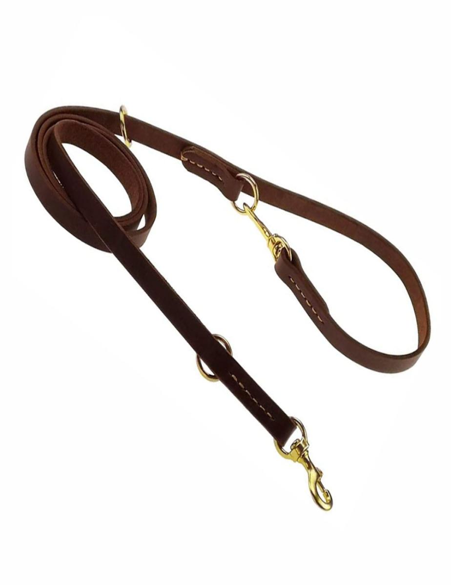 Dog Collars Leashes Multifunctional Dog Leash Hands Real Leather Dog Running Leash 8ft Long Training Leash Pet Supplies for L
Dog Collars Leashes Multifunctional Dog Leash Hands Real Leather Dog Running Leash 8ft Long Training Leash Pet Supplies for L