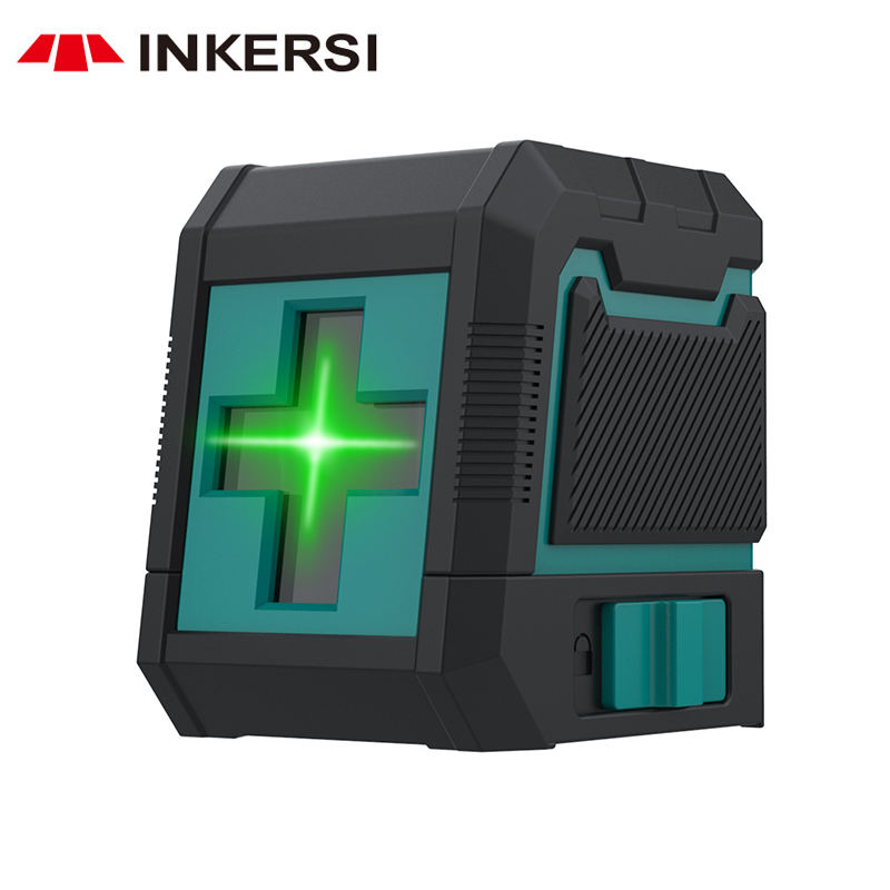INKERSI New 2 Lines Green/Red Laser Level Self Levelling nivel laser Horizontal Vertical Cross-Line 1/4 inch Threaded mount
INKERSI New 2 Lines Green/Red Laser Level Self Levelling nivel laser Horizontal Vertical Cross-Line 1/4 inch Threaded mount