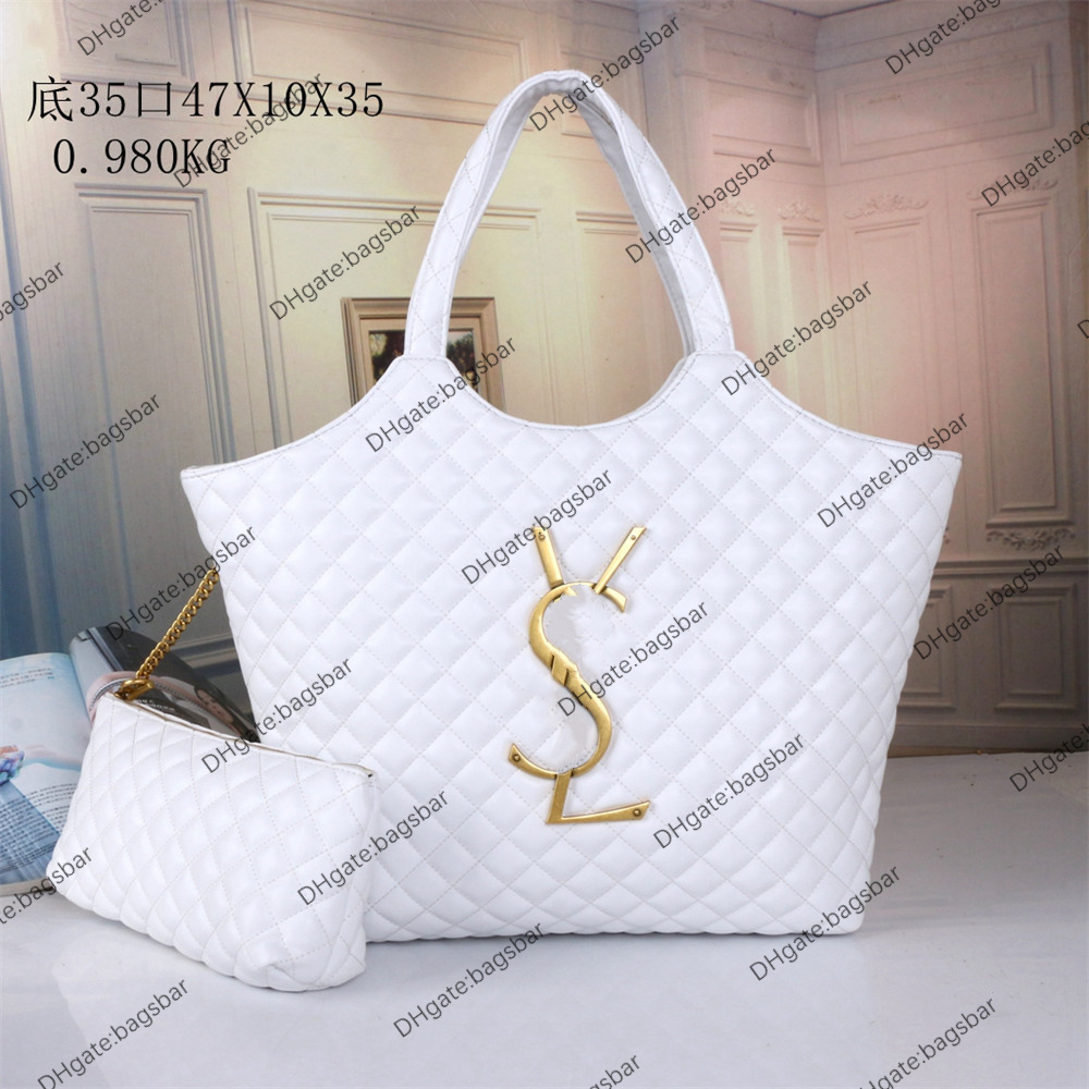 luxury Designer Icare Maxi Shopping Bags In Quilted Large Capacity Tote Shoulder Tote Bag Diamond Surface with Chain Coin Wallet full Designers yslity yslsity, White
luxury Designer Icare Maxi Shopping Bags In Quilted Large Capacity Tote Shoulder Tote Bag Diamond Surface with Chain Coin Wallet full Designers yslity yslsity, White
