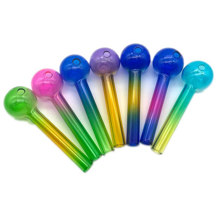 Thick Pyrex Clear Glass Pipe Oil Burner 10cm 4IN Colorful Tube Wax Burning smoking water pipes
Thick Pyrex Clear Glass Pipe Oil Burner 10cm 4IN Colorful Tube Wax Burning smoking water pipes