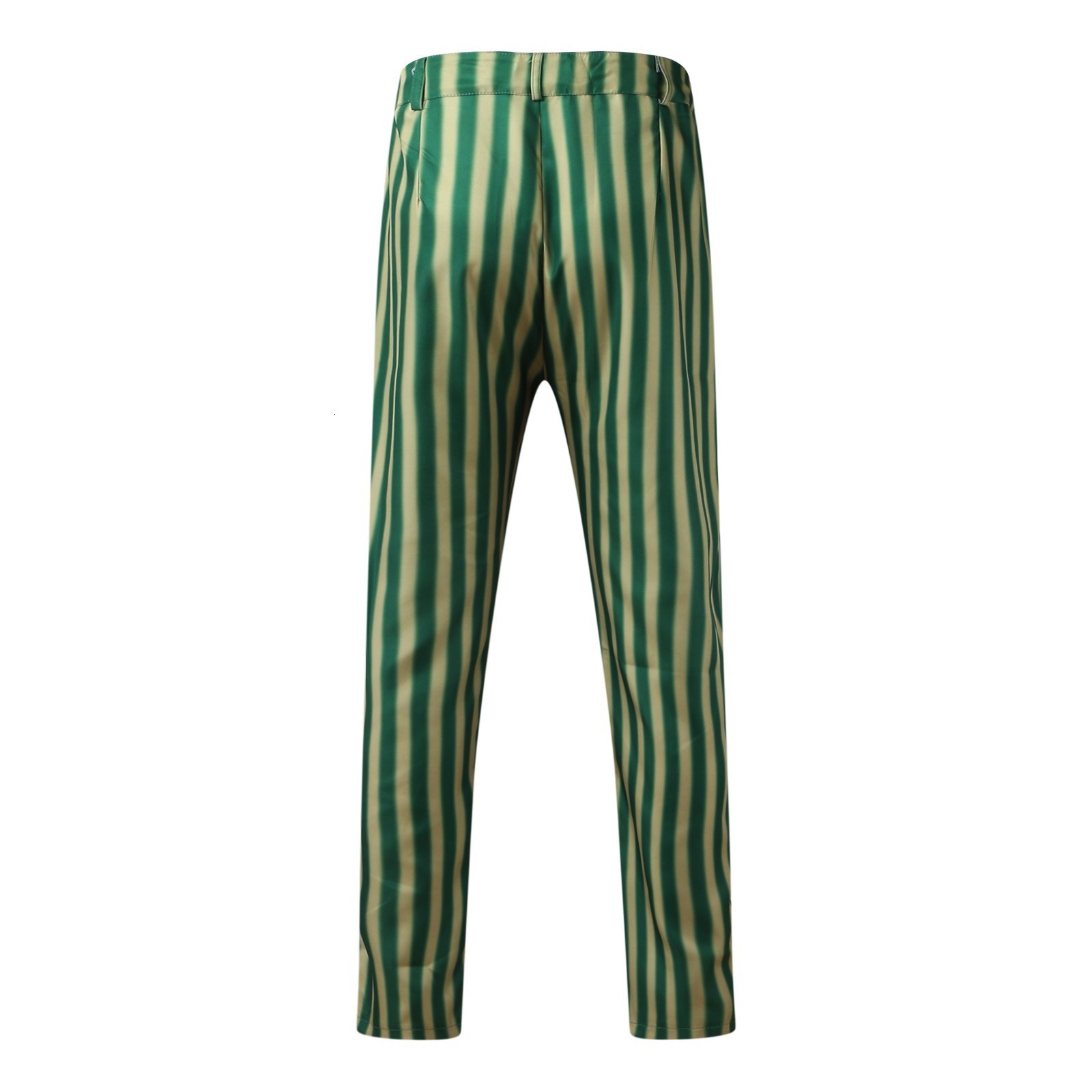 Men's Tracksuits pantalones hombre Pants Striped Casual Elastic Foot With Pockets Printed Party Suit pants Memory Boy 221122