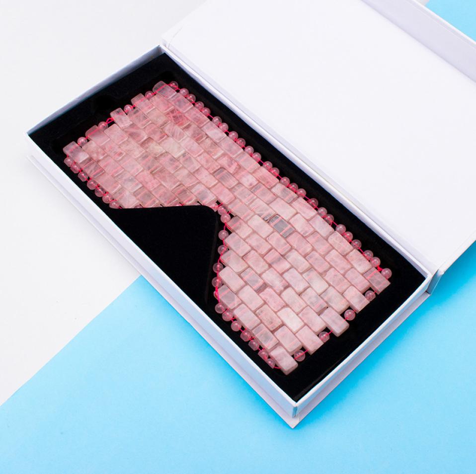 Natural Rose Quartz Face Jade Mask Eyes Massager Pink Jade Sleep Eye Mask Cold Therapy SPA Anti Aging Puffiness Blindfold 2204279208231
Natural Rose Quartz Face Jade Mask Eyes Massager Pink Jade Sleep Eye Mask Cold Therapy SPA Anti Aging Puffiness Blindfold 2204279208231